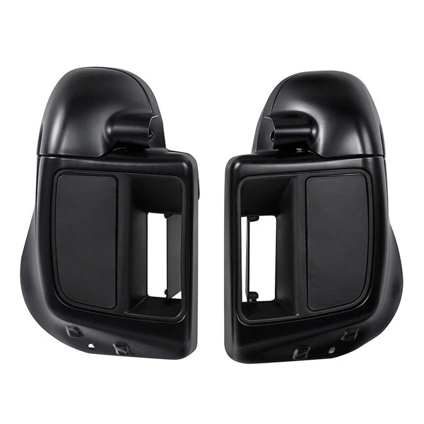 Lower Vented Fairing Speaker Pod Fit For Cvo Street Glide 2014-2022 Black Denim