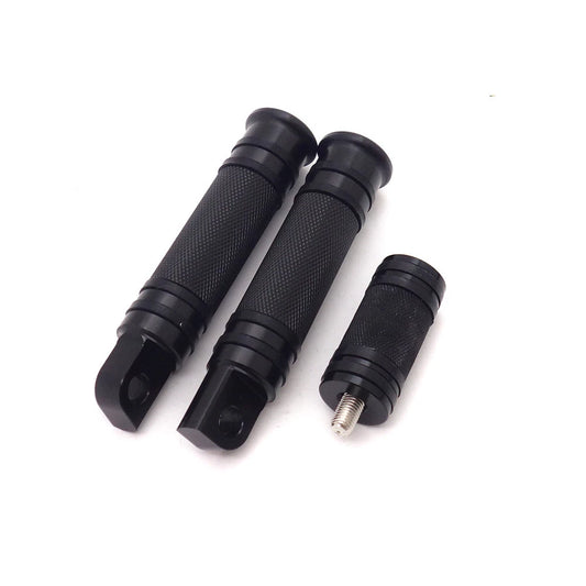 Motorcycle Black CNC Foot Peg & Toe Shifter For Harley Touring Sportster Dyna