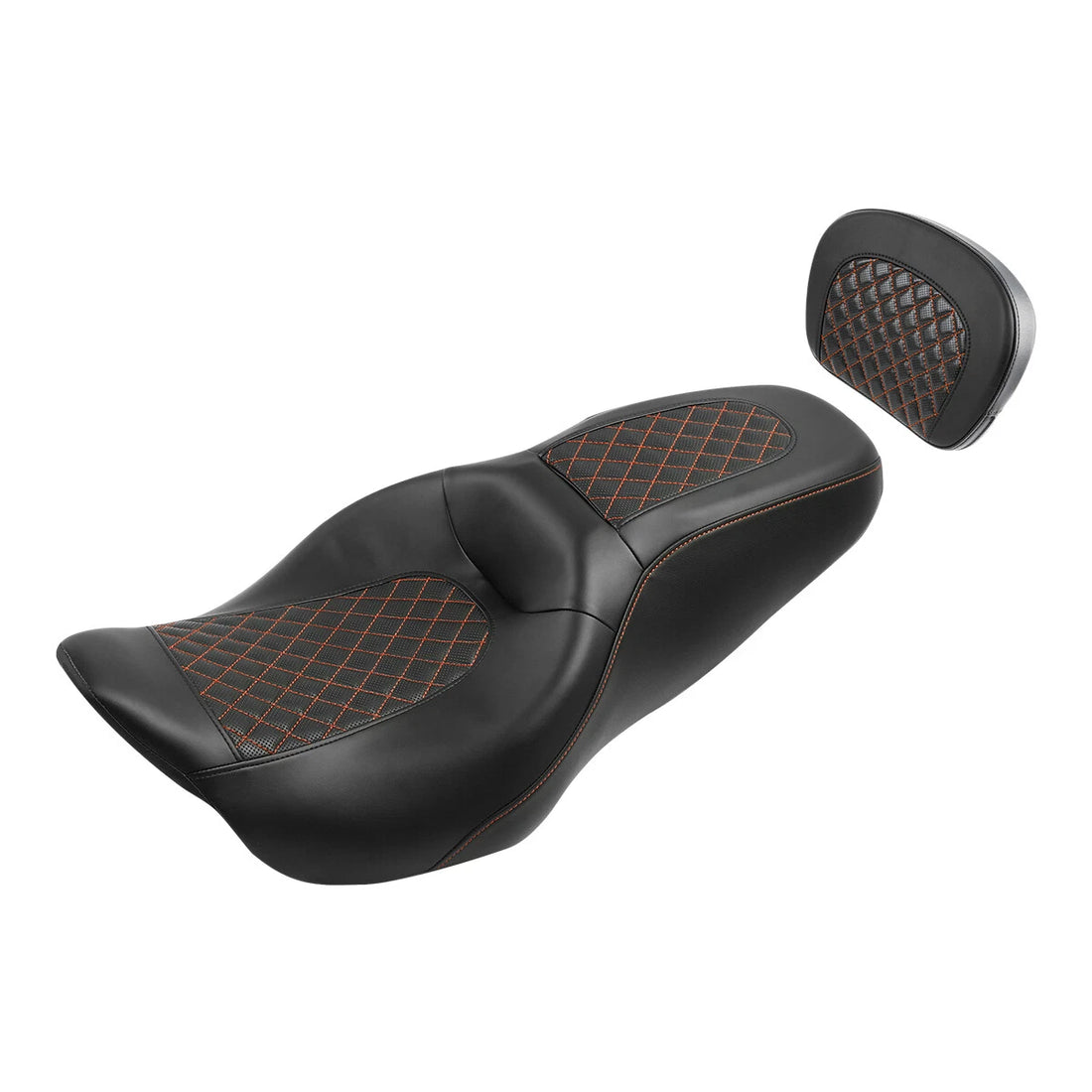 Driver Passenger Seat & Backrest Fit For Harley Touring Road Glide 2009-2023 22