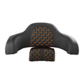 Rear Trunk Passenger Backrest Fit For Indian Chieftain 2014-23 Black Orange
