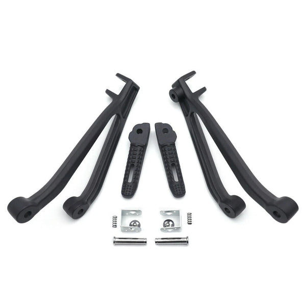 Rear Passenger Foot Pegs Bracket Black Fit for BMW S1000R S1000RR 2009 2010-2018