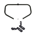 Black Engine Guard Crash Bar Foot Pegs Fit For Harley Touring Road Glide 97-08