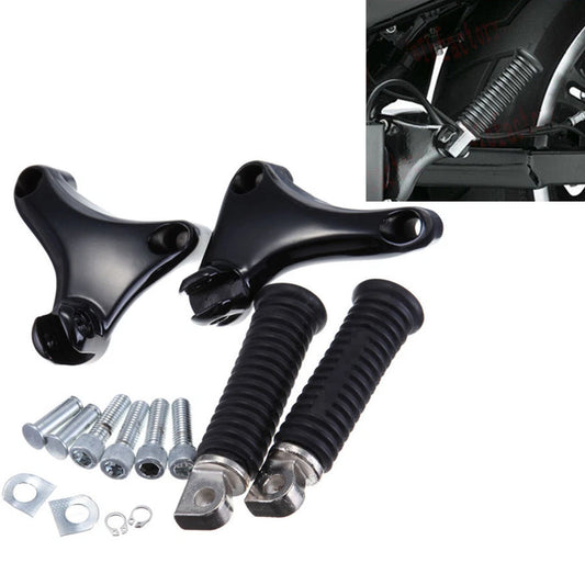 Passenger Rear Foot Pegs Footpegs Mount For Harley 1200 XL Sportster 2004-2013