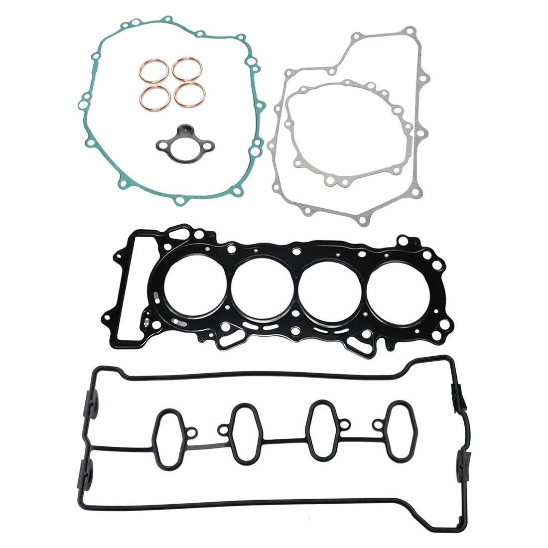 Full Set Engine Cover Cylinder Gasket Set Kits For Honda CBR600RR 07-22