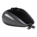Fuel Gas Tank Fit For Harley Touring 2008-24 Gauntlet Gray Metallic/Vivid Black