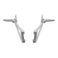 Fit For 2020-2024 2025 Aprilia RS660 New Passenger Rear Foot Pegs Bracket Silver