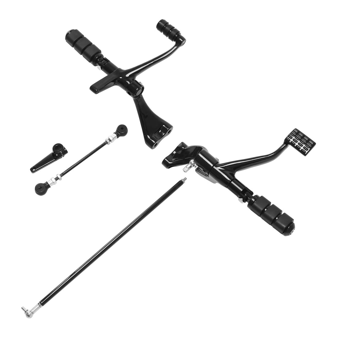 Forward Controls Foot Pegs Levers Linkages For Harley Sportster XL883 1200 04-13