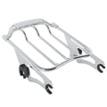 Chrome Two Up Luggage Rack Fit For Harley Touring Electra Street Glide 2009-2025