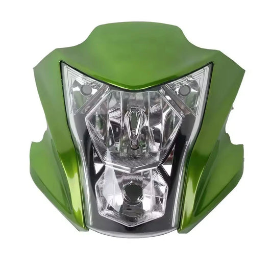 Headlight Assembly Headlamp Light Green Fit For Kawasaki ER-6N ER650 2012-2018
