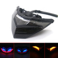 LED Smoke Tail Brake Turn Signal Light For Kawasaki Ninja 250 Ninja 300 13-14