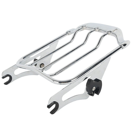 Two Up Luggage Rack Fit For Harley Touring Road Electra Glide Air Wing 09-2022