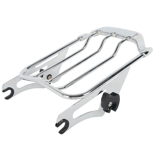 Two Up Luggage Rack Fit For Harley Touring Road Electra Glide Air Wing 09-2022