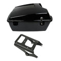 Black Chopped Trunk Mounting Rack Fit For Harley Touring Road King 2009-2013