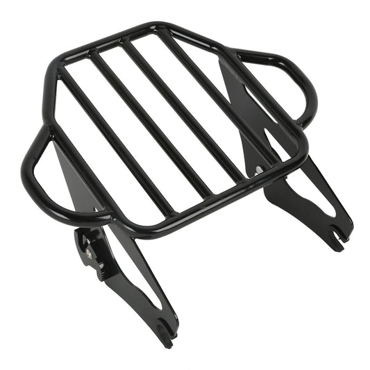 Detachable Two Up Luggage Rack For Harley Touring Street Glide Road Glide 09-24