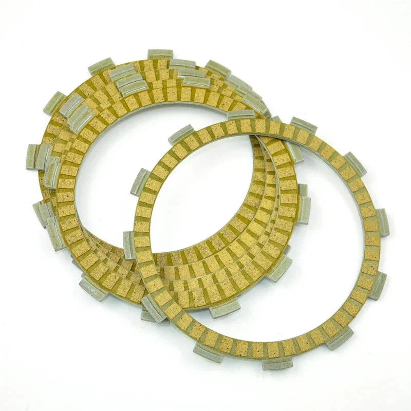 5PCS Friction Clutch Disc Plates For Suzuki RM250 76-85 PE250 Enduro RS250 80-81