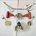 Headyoke Handle Bar Headlamp Holder Levers Mirror For Royal Enfield Old Model@