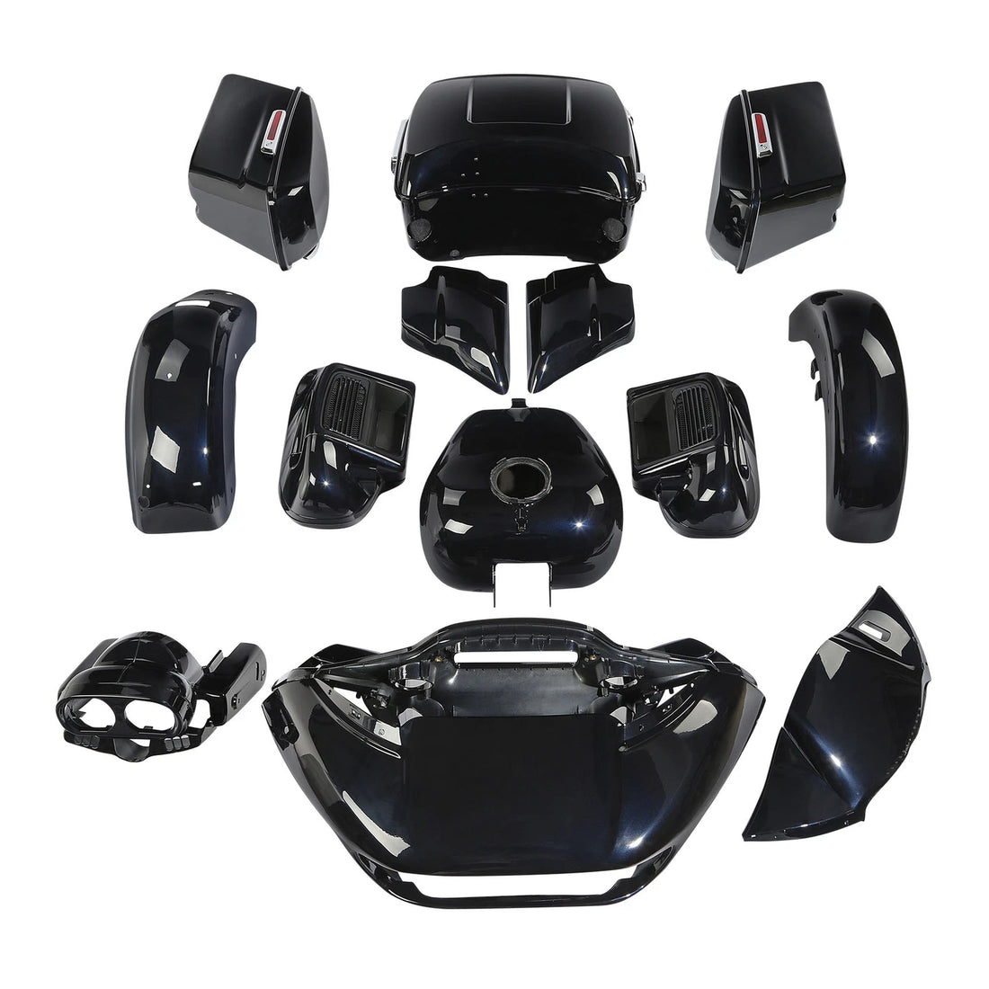 Fairing Body Paint Set Fit For Harley Road Glide Limited 2015-2024 Midnight Blue