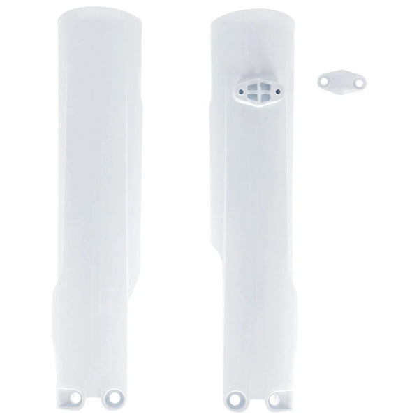 Acerbis Lower Fork Cover Set 2020 White For Husqvarna FC 350 2023-2025
