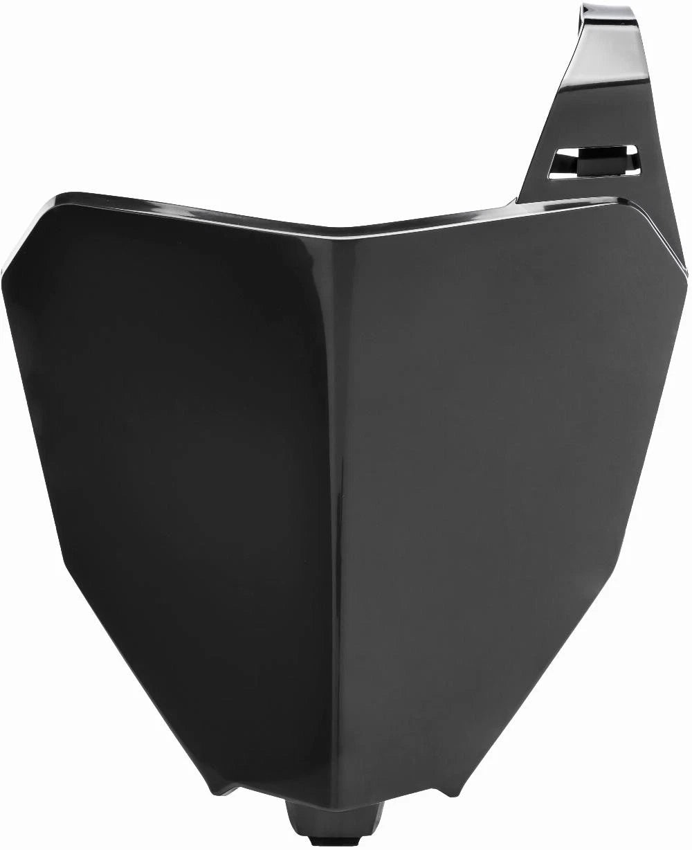 Front Number Plate Black