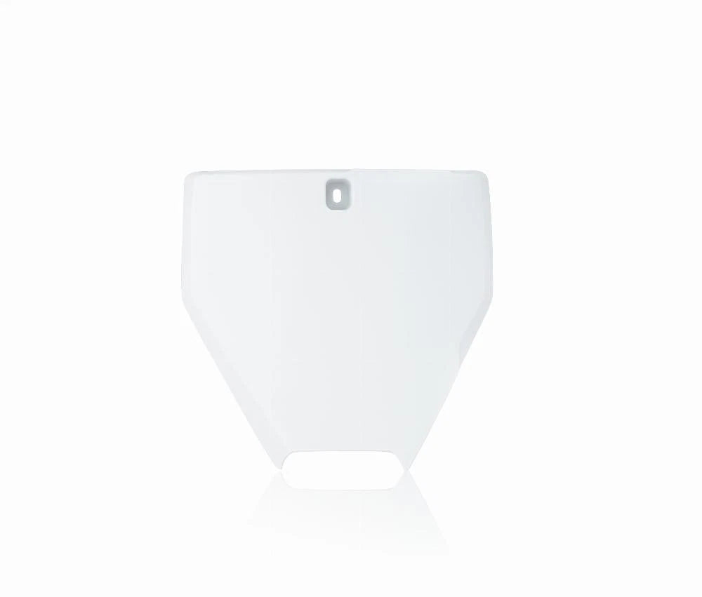 Acerbis 2732010002 Front Number Plate White