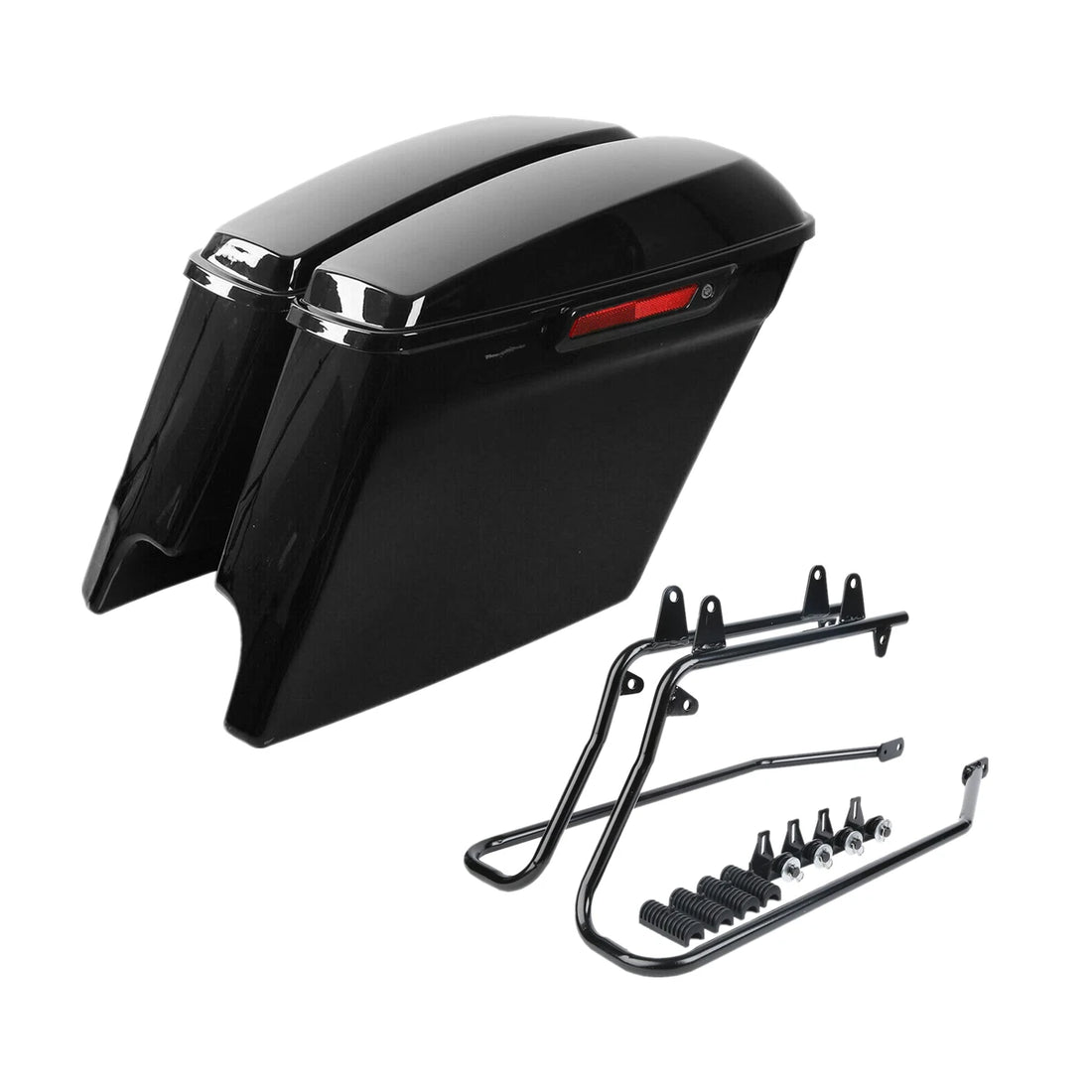 5'' Stretched Saddlebag Conversion Bracket Fit For Harley Softail 1986-2017 2012