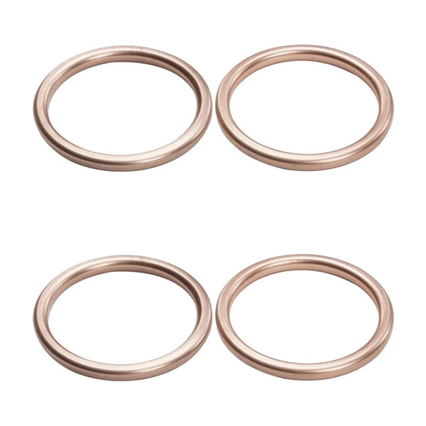 4PCS Exhuast Pipe Gasket For Suzuki RM-Z250 RMZ250 1992 2010-2024