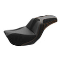 Step 2-Up Seat Fit For Harley Dyna Super Glide Low Rider 2006-2017