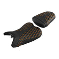 Black Orange Rider & Passenger Seat Fit For Suzuki GSXR600 GSXR750 2006-2007 07