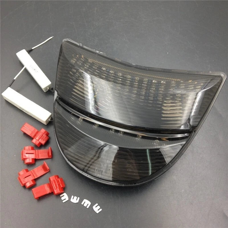 LED Tail Light Smoke Integrated Turn Signal Fit For Honda CBR954RR 2002-2003