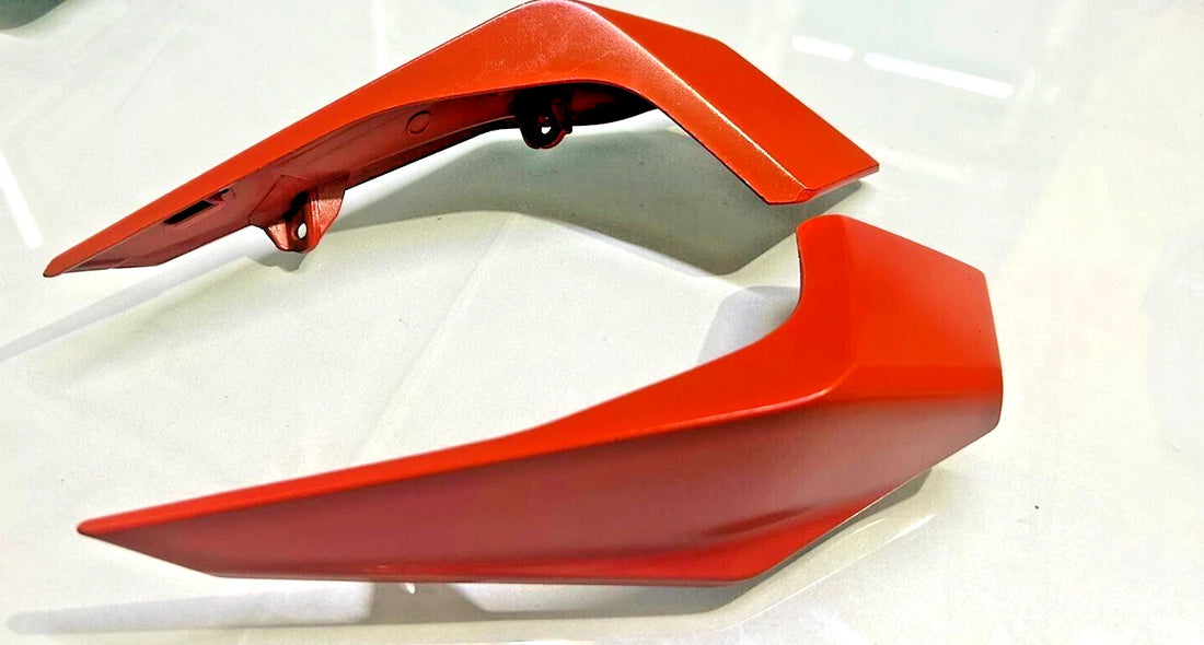 New Fit For KTM Duke 390 Headlight Side Mask LH & RH Ele Orange 2018-19