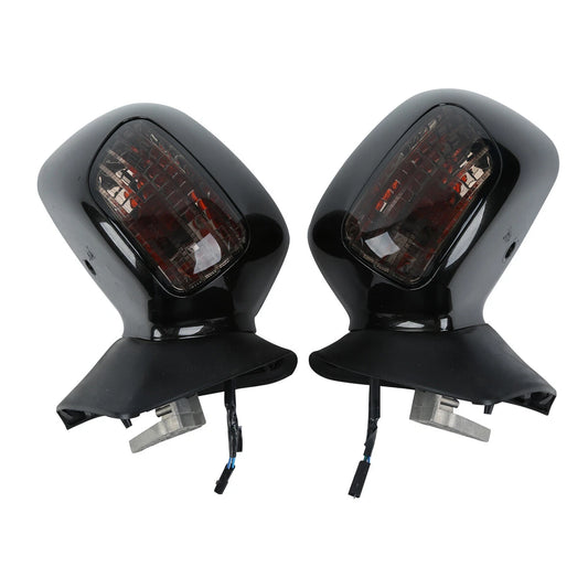 Rear View Mirrors Turn Signal Fit For Honda Goldwing 1800 GL1800 2001-2017