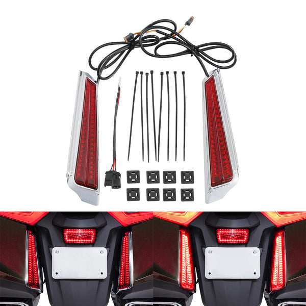 LED Rear Filler Panel Lights Fit For Honda Goldwing 1800 GL1800 2018-2025