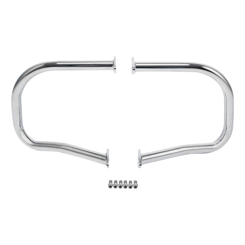Chrome Saddlebag Guard Rear Highway Bars Fit For Indian Challenger 2020-2025