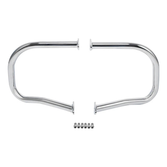 Chrome Saddlebag Guard Rear Highway Bars Fit For Indian Challenger 2020-2025