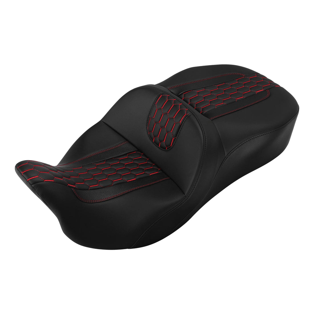 Driver Passenger Two-Up Seat Fit For Harley Touring Street Road Glide 2009-2023