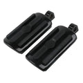 Black Highway Footrests Foot Pegs Fit For Harley Davidson Touring Models 1986-26