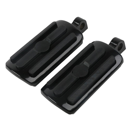 Black Highway Footrests Foot Pegs Fit For Harley Davidson Touring Models 1986-26