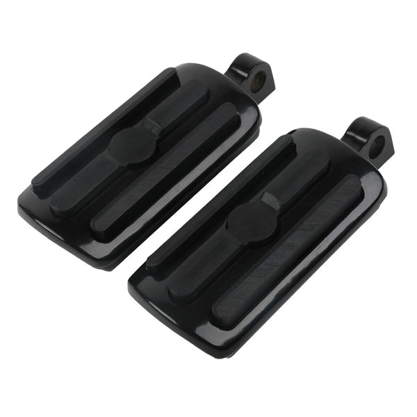 Black Highway Footrests Foot Pegs Fit For Harley Davidson Touring Models 1986-26