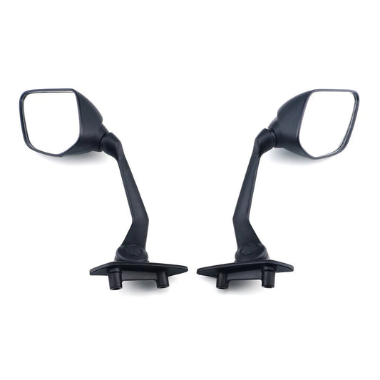 Side Foldable Rearview Mirrors For Yamaha XP560 T-MAX560 2022 2023 2024 Black