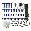 Fairing Screws Bolts Fastener Clips Kit Blue Fit for Kawasaki All Models&Years