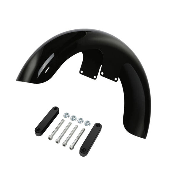 23" Wheel Front Fender Spacer Mount Kit Fit For Harley Touring Baggers 2014-2023