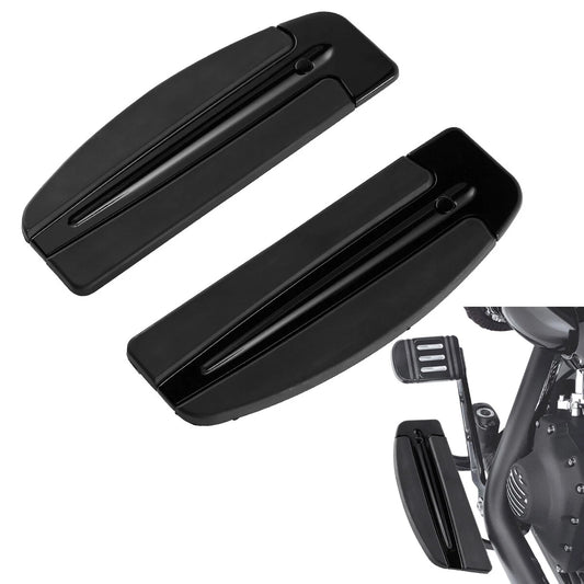 Slipstream Rider Floorboard Footboard Inserts Fit For Harley Touring Softail FL