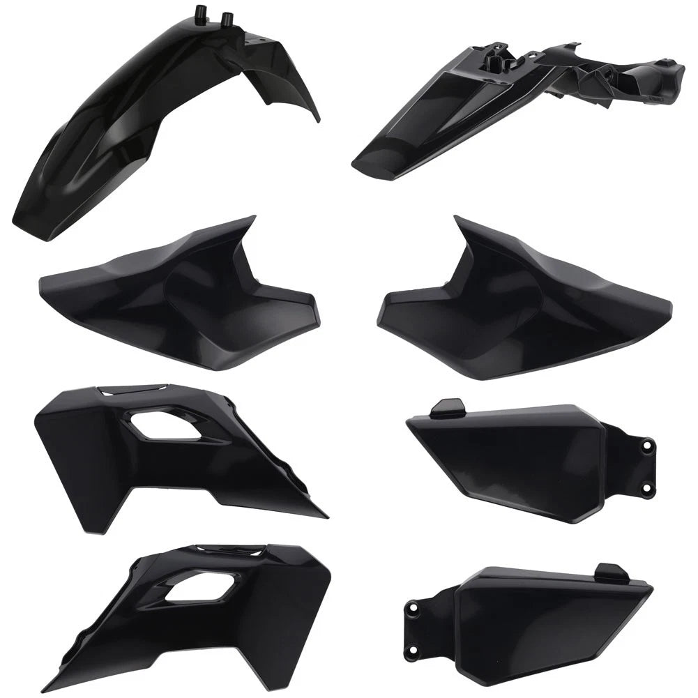 Acerbis 2987290001 Replica Plastic Kit Black