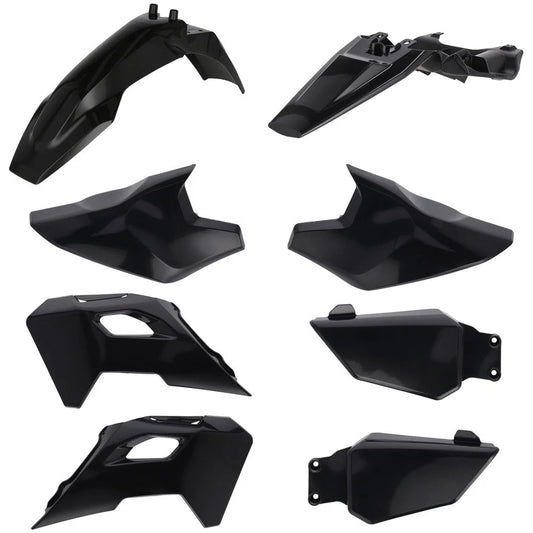 Acerbis 2987290001 Replica Plastic Kit Black