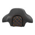 King Trunk Passenger Backrest Fit For Harley Touring Street Glide 14-25