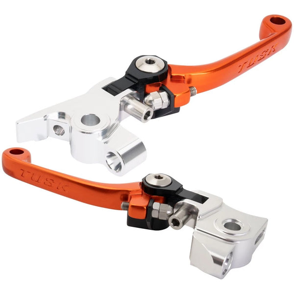Tusk 21881300207add-33150f Multi-Pivot Lever Set Brembo Compatible Orange For