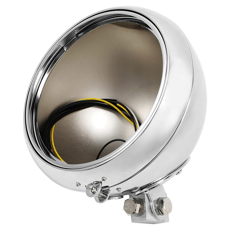 7'' Headlight Housing Light Bulb Bucket Fit For Harley Softail Fatboy 1986-2011