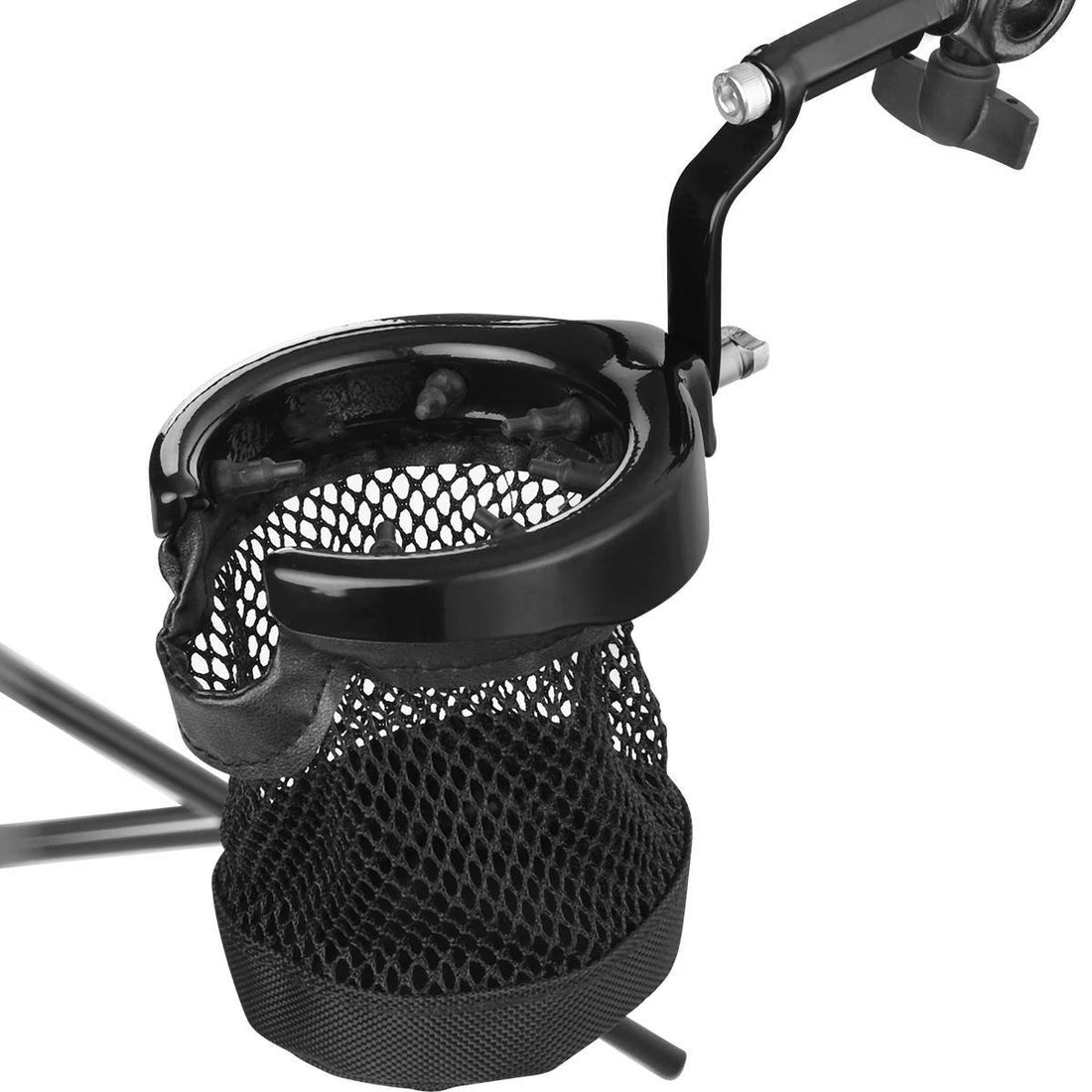 Passenger Drink Cup Holder w/ Mesh Fit For Honda Goldwing 1800 GL1800 2001-2017