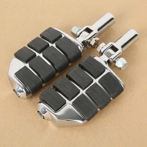 Passenger Lion Paw Foot Pegs Support Mounts Fit For Harley Softail 2000-2006 05