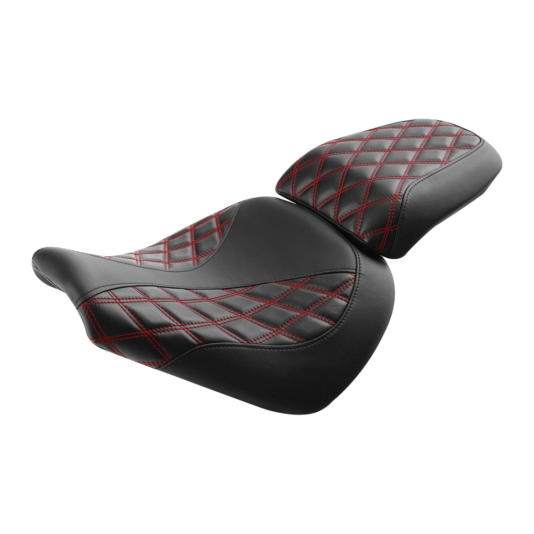Black Red Driver & Passenger Seat Fit For Harley Fat Boy Flfb Flfbs 2018-2025 24